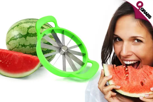 From QR39, Cut Your Fruit Perfectly with a Melon Slicer! (Up to QR118 Value)